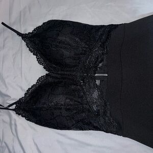 Elegant Black Lace dress